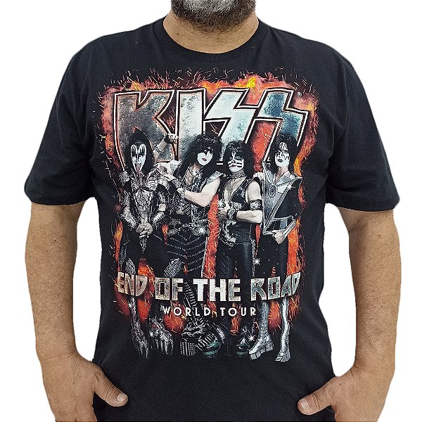 Camiseta Kiss End Of The Road