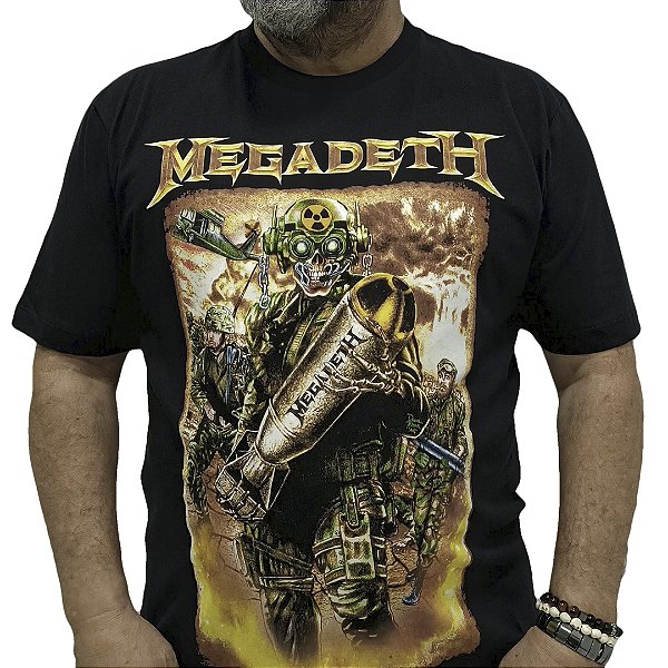 Camiseta Megadeth Camo Man