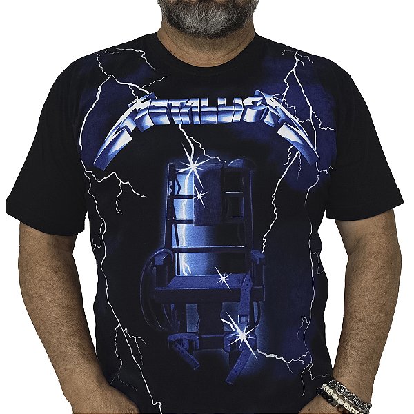 Camiseta Premium Metallica Ride the Lightning