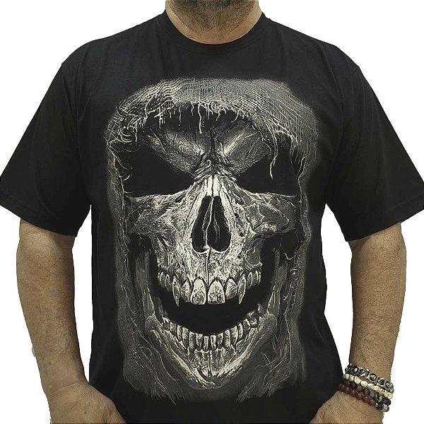 Camiseta Caveira Espantalho
