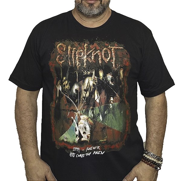 Camiseta Slipknot 1999 - Forever Here Comes The Pain