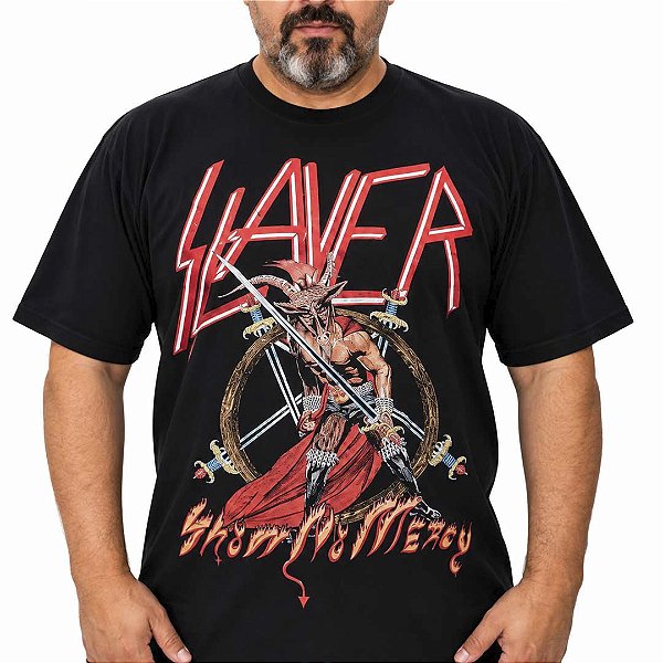 Camiseta Slayer Show No Mercy