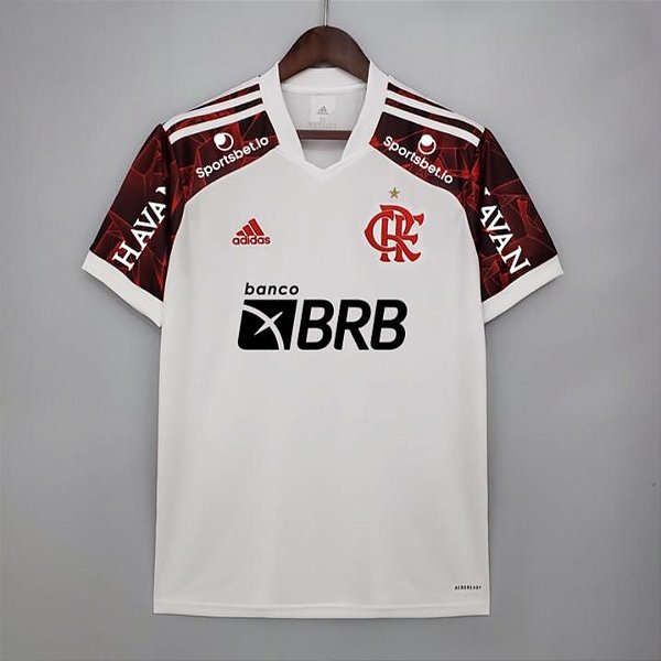 camisa flamengo feminina 2022 branca