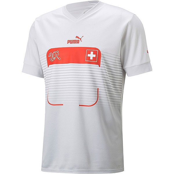 Nova Camisa Suíça 2 Torcedor Masculina 2022