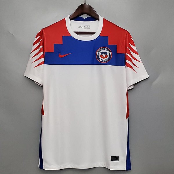 Camisa Chile 2 Torcedor Masculina 2021
