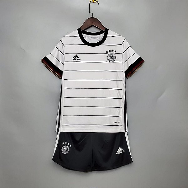 Kit Infantil Alemanha 1 Camisa e Short  2020 / 2021