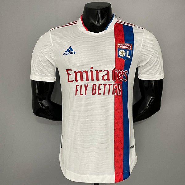 Camisa Edição Jogador Lyon 1 Branca 2021 / 2022