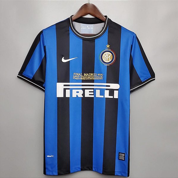 Camisa Inter de Milão Retrô 2010