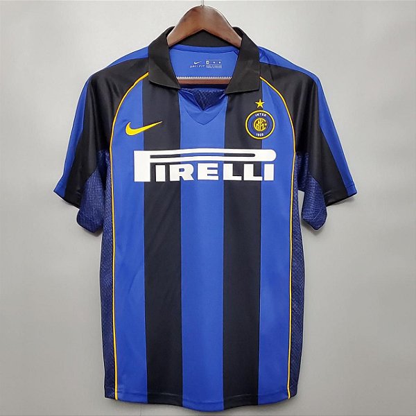 Camisa Inter de Milão Retrô 2001 / 2002