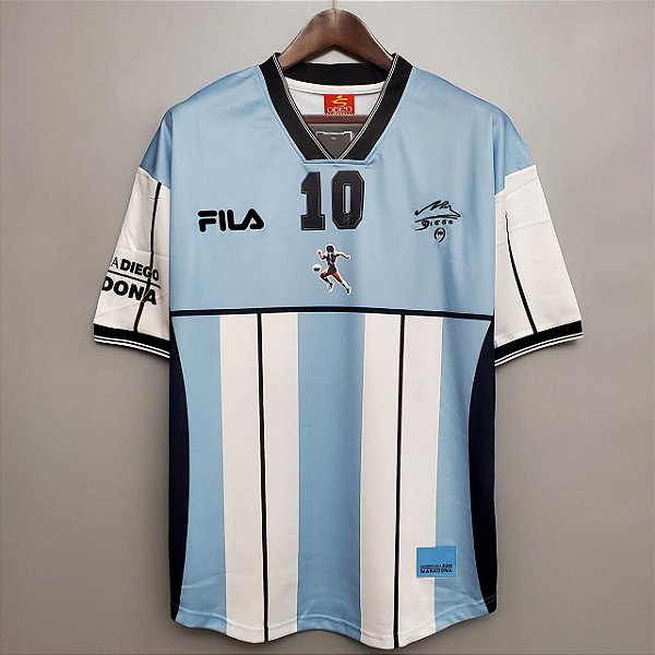 Camisa Argentina Maradona 10 Edição Especial Retrô