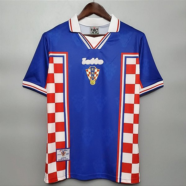 Camisa Croácia 1 Retrô 1998