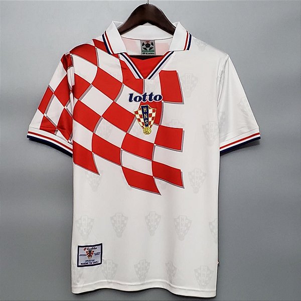 Camisa Croácia 2 Retrô 1998