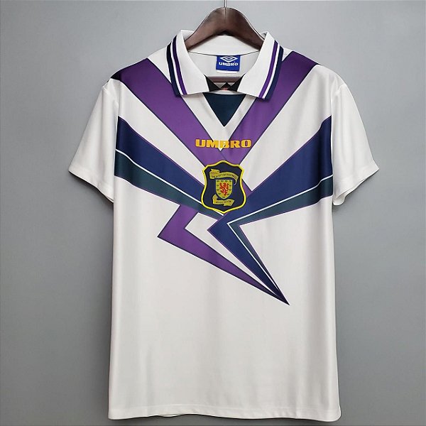 Camisa Escócia Branca Retrô 1994 / 1996