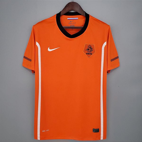 Camisa Holanda 1 Retrô 2010