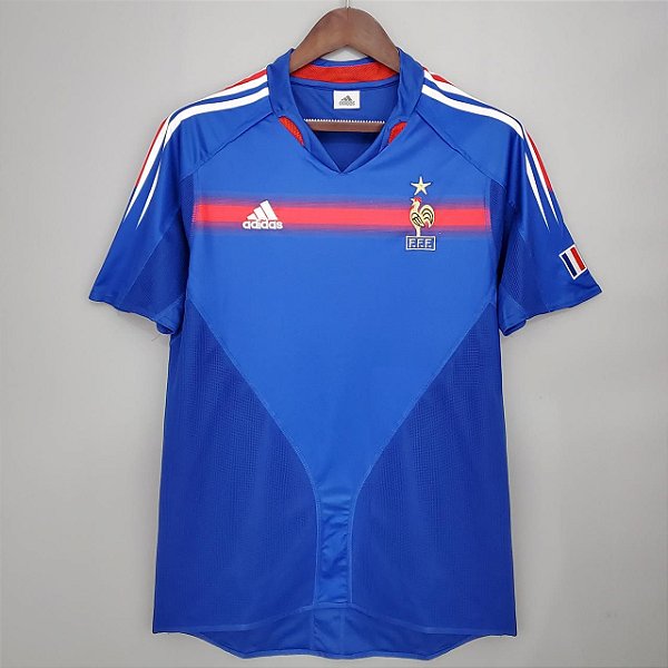 Camisa França 1 Retrô 2004