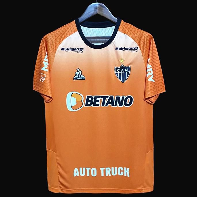 Camisa Atlético Mineiro Goleiro Laranja Masculina 2021 / 2022