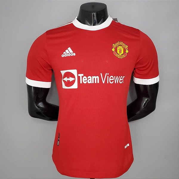 Camisa Edição Jogador Manchester United Vermelha 2021 / 2022