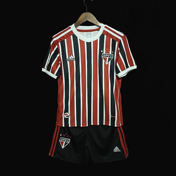Kit Infantil São Paulo 2 Camisa e Short 2021 / 2022
