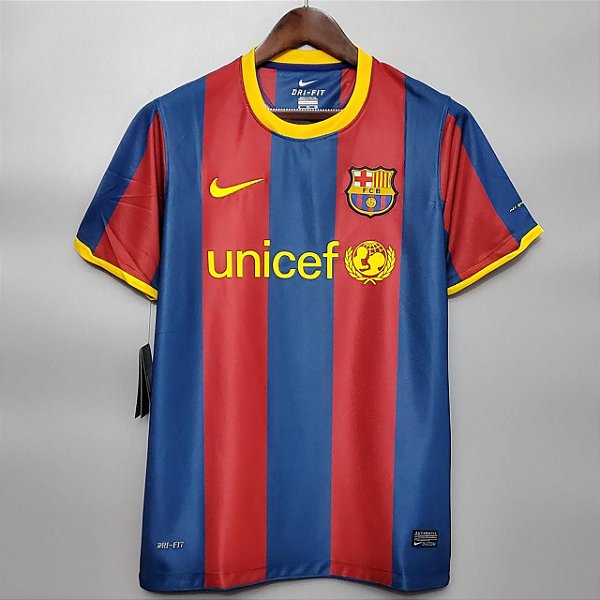 Camisa Barcelona 1 Retrô 2010 / 2011