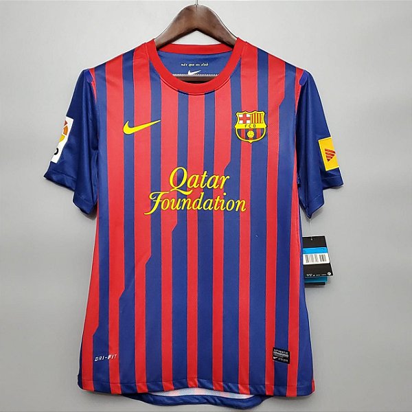 Camisa Barcelona 1 Retrô 2011 / 2012