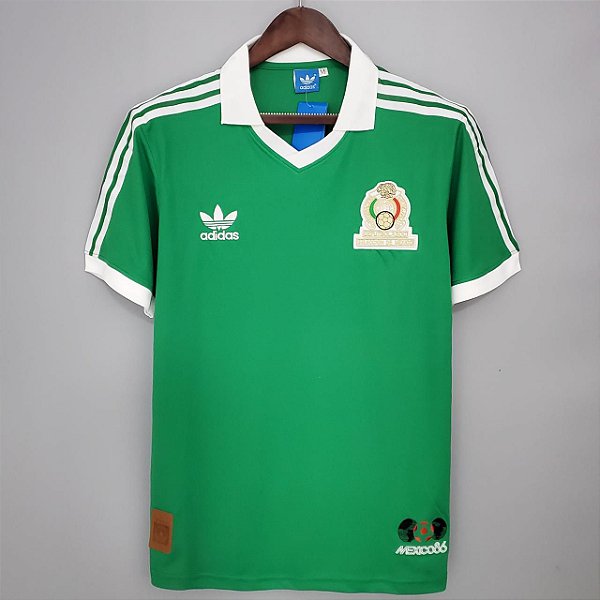 Camisa México 1 Retrô 1986