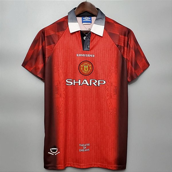 Camisa Manchester United 1 Retrô 1996