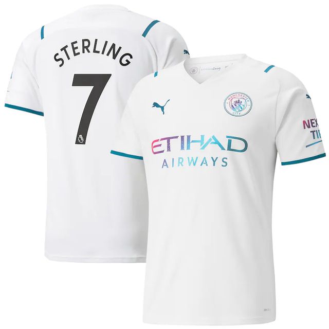Camisa Manchester City 2 Sterling 7 Torcedor 2021 / 2022