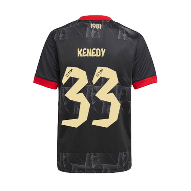 Camisa Flamengo 3 Kenedy 33 Torcedor 2021 / 2022