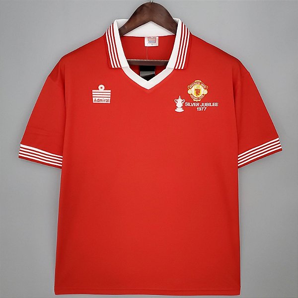Camisa Manchester United 1 Retrô 1977