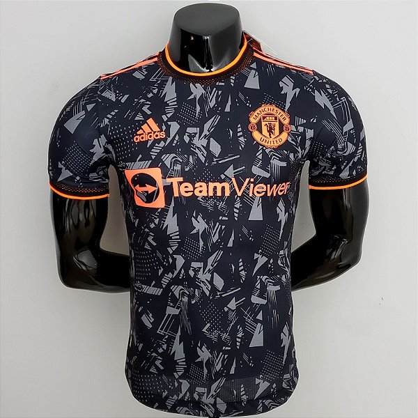 Nova Camisa Edição Jogador Manchester United Preta 2022 / 2023 - 021 Sport  Store