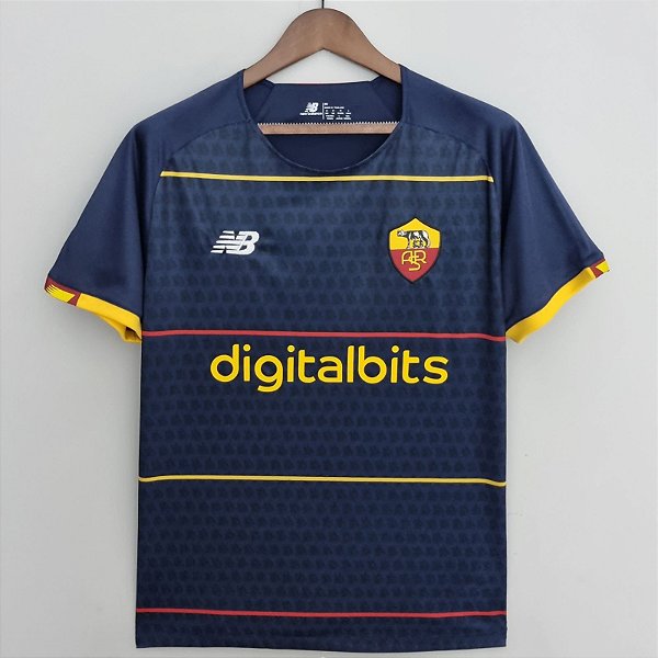 Camisa Roma 4 Torcedor Masculina 2021 / 2022