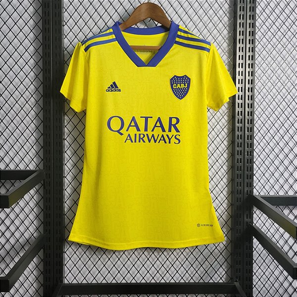 Nova Camisa Feminina Boca Juniors 3 2022 / 2023