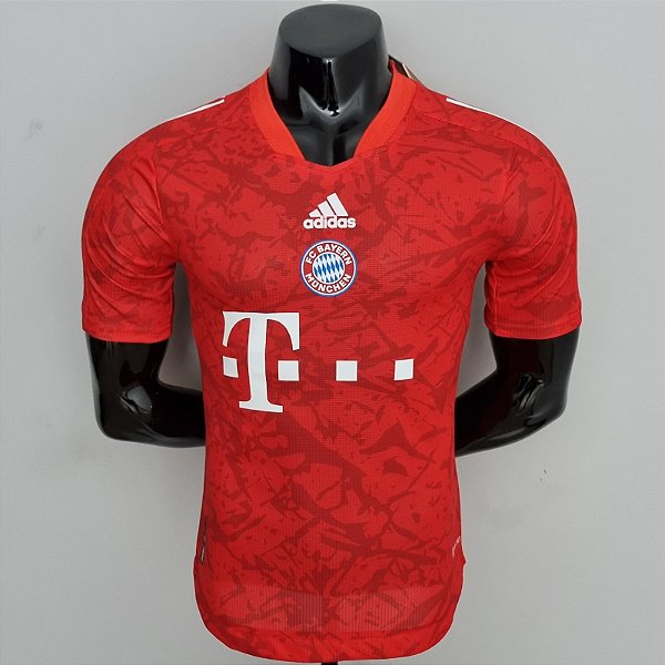 Nova Camisa Edição Jogador Bayern De Munique Vermelha 2022 / 2023