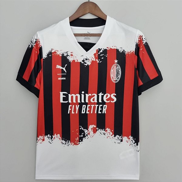 Nova Camisa Milan PUMA x Nemen Torcedor Masculina 2022 / 2023