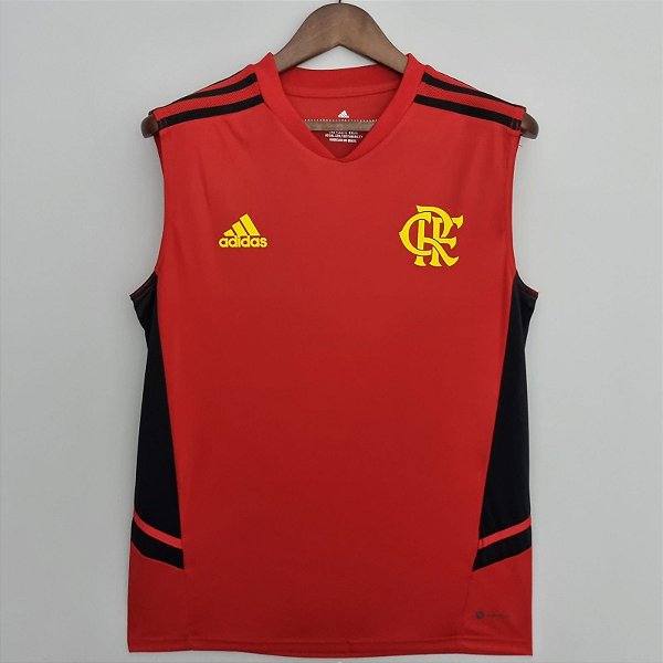 Nova Regata Flamengo Treino Torcedor Masculina 2022 / 2023