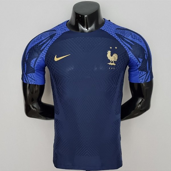 Nova Camisa Edição Jogador França Treino Azul 2022 / 2023 - 021 Sport, Maior  Variedade de Camisas de Futebol