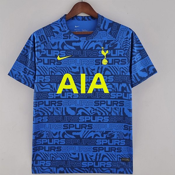 Nova Camisa Tottenham Edição Especial Azul Torcedor Masculina 2022 / 2023