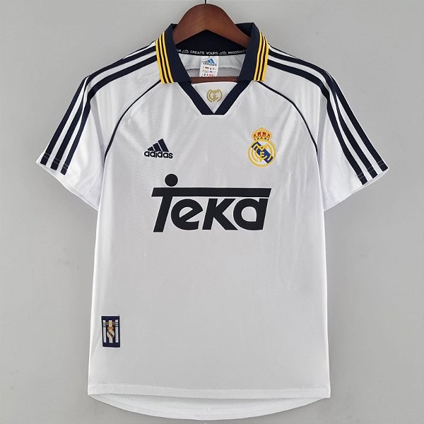 Camisa Real Madrid 1 Retrô 2000