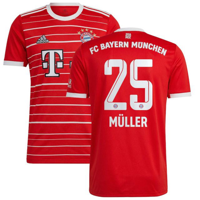 Nova Camisa Bayern De Munique 1 Müller 25 Torcedor 2022 / 2023