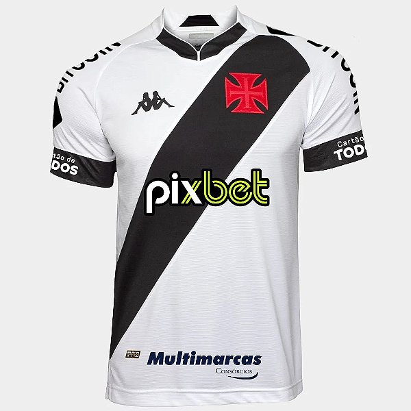 Nova Camisa Vasco 2 Com Todos Patrocínios Torcedor Masculina 2022 / 2023