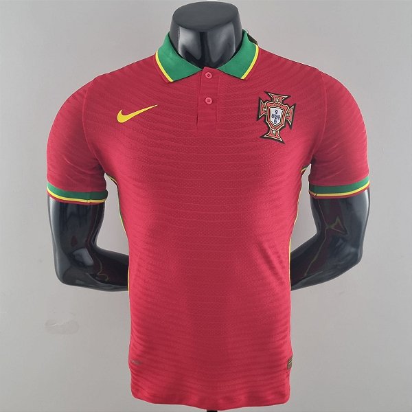 Nova Camisa Edição Jogador Portugal Vermelha Edição Especial 2022