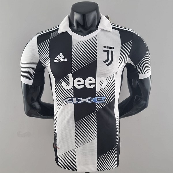 Nova Camisa Edição Jogador Juventus Edição Especial Preto E Branca 2022 / 2023