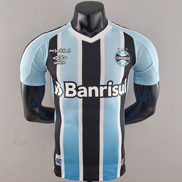 Nova Camisa Edição Jogador Grêmio 1 Com Todos Patrocínios 2022 / 2023