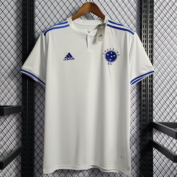 Nova Camisa Cruzeiro 2 Branca Torcedor Masculina 2022 / 2023 - 021 Sport  Store