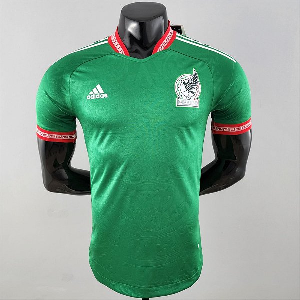 Nova Camisa Edição Jogador Mexico Edição Especial Verde 2022
