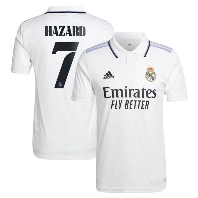 Nova Camisa Real Madrid 1 Hazard 7 Torcedor 2022 / 2023