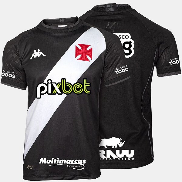 Nova Camisa Vasco 1 Com Todos Patrocínios Torcedor Masculina 2022 / 2023