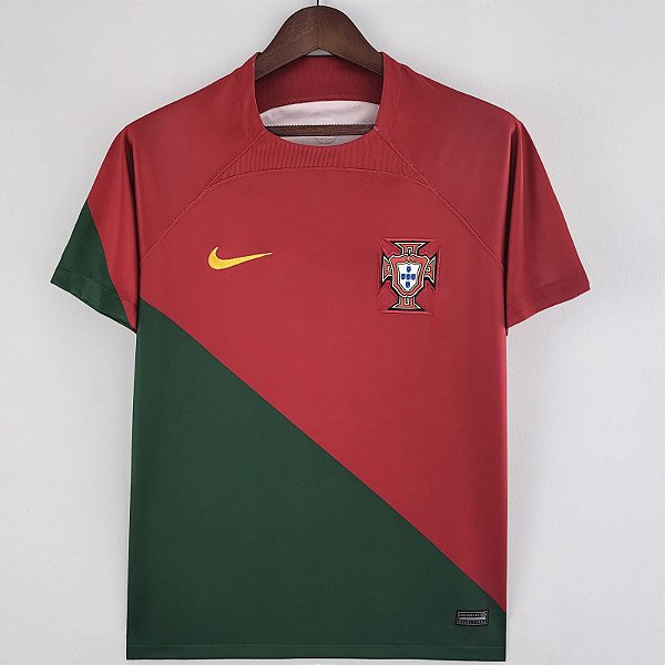 Nova Camisa Portugal 1 Torcedor Masculina 2022