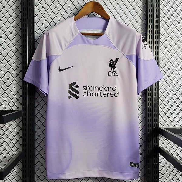 Nova Camisa Liverpool Goleiro Lilás Torcedor Masculina 2022 / 2023 - 021  Sport | Maior Variedade de Camisas de Futebol | 12% Off no Pix e Frete  Grátis