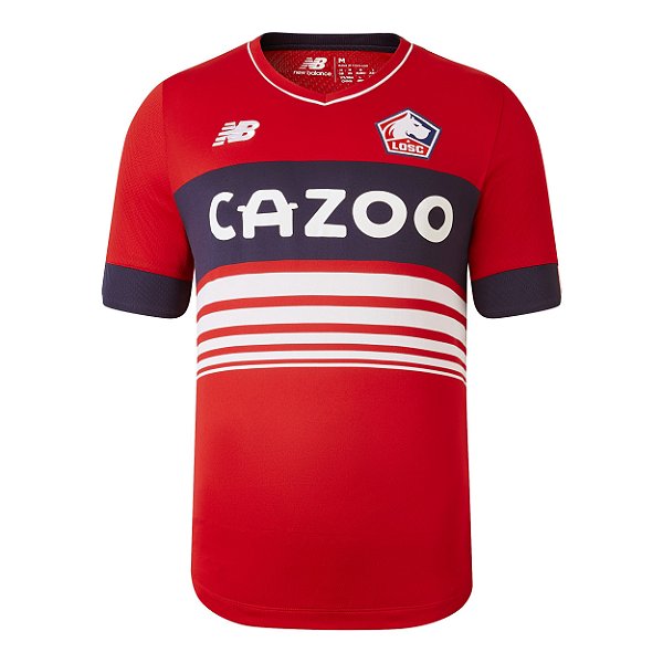 Nova Camisa Losc Lille 1 Torcedor Masculina 2022 / 2023